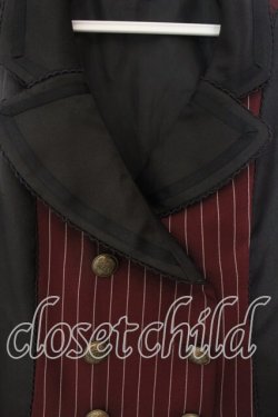 画像2: axes femme kawaii / 切替えベスト  ワイン×ブラック O-25-12-30-083-AX-TO-IG-OS