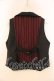 画像3: axes femme kawaii / 切替えベスト  ワイン×ブラック O-25-12-30-083-AX-TO-IG-OS (3)