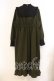 画像3: DearMyLove / クロス刺繍シスターワンピース 3L カーキグリーン O-25-12-30-088-EL-OP-OW-OS (3)