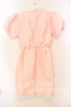 画像4: Swankiss / ハートジャガードタイトワンピース F ピンクｘシロ O-25-12-30-007-CA-OP-YM-OS