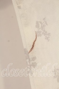 画像2: m petit by misako / 花柄シアープルオーバー 3L アイボリー O-25-12-30-089-LO-TO-OW-OS