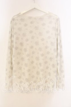画像3: m petit by misako / 花柄シアープルオーバー 3L アイボリー O-25-12-30-089-LO-TO-OW-OS