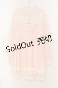 Swankiss / 総レース長袖ワンピース F ピンク O-25-12-30-008-CA-OP-YM-OS
