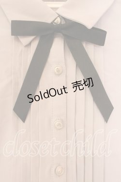 画像2: axes femme POETIQUE / レースアップデザインブラウス M グレー O-25-12-30-093-AX-BL-OW-OS