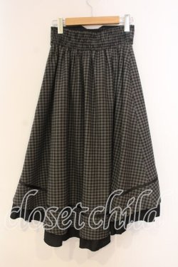 画像3: axes femme / ダブル釦フィッシュテールスカート F クロ O-25-12-30-098-AX-SK-OW-OS