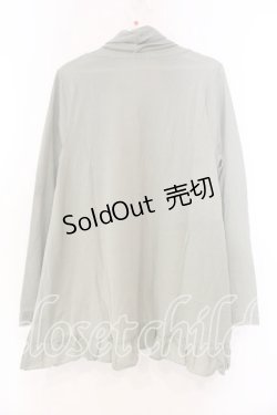 画像2: axes femme / チュール重ねトッパーカーデ M グリーン O-25-12-30-102-AX-TO-OW-ZT0104P