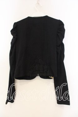 画像2: axes femme / ナポレオン風カーデ M クロ O-25-12-30-109-AX-TO-OW-OS