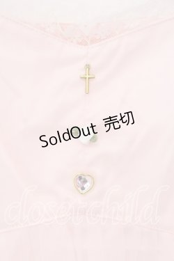 画像2: Swankiss / 重ねシフォンレースアップワンピース  ピンク O-25-12-30-009-CA-OP-YM-OS