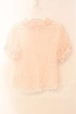 画像2: Swankiss / 総レーストップス F ピンク O-25-12-30-010-CA-TO-YM-OS