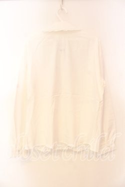 画像4: Secret Honey / チェックタイ&リボンタイブラウス 2 シロｘブルー O-25-12-30-013-CA-BL-YM-OS