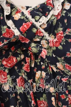 画像2: LIZ LISA / 花柄キャミソールオールインワン  ネイビー O-25-12-30-027-LO-OP-IG-OS