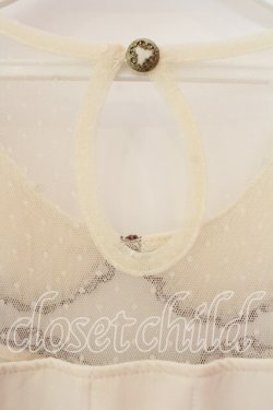 画像4: LIZ LISA / ドッキング半袖ワンピース  アイボリー O-25-12-30-028-LO-OP-IG-OS