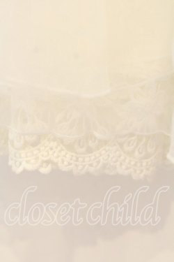 画像2: Favorite / ボリュームオーガンジースカート  シロ O-25-12-30-030-LO-SK-IG-OS