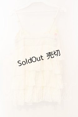 画像3: LIZ LISA / フラワーレースティアードキャミソール  シロ O-25-12-30-032-LO-TO-IG-OS