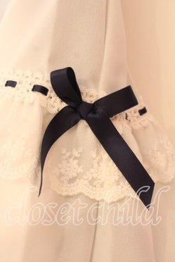 画像2: axes femme POETIQUE / コットンレースフリルスカパン M シロ O-26-01-05-035-AX-PA-OW-ZT0107X