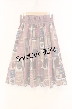 画像2: axes femme POETIQUE / ショコラトリーサス付スカート【サスペンダー欠品】 M ピンク O-26-01-05-048-AX-SK-OW-OS