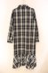 画像2: axes femme / チェックシャツワンピース M ネイビー O-26-01-05-052-AX-OP-OW-OS (2)