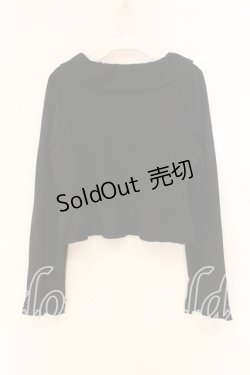 画像2: axes femme / レース使いボレロ M クロ O-26-01-05-055-AX-TO-OW-OS