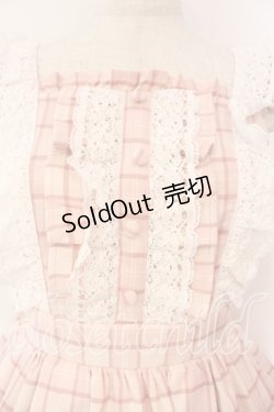 画像2: Chalmiere / タータンチェックジャンスカ  ピンク O-26-01-05-005-0-OP-IG-OS