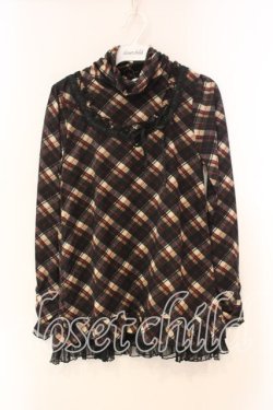 画像1: axes femme / チェックタートル M アカ O-26-01-05-069-AX-TO-OW-ZT0107X