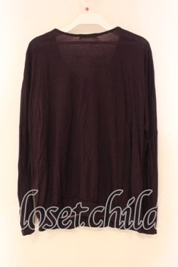 画像2: axes femme / ビーズ使いインナープルオーバー M パープル O-26-01-05-077-AX-TO-OW-ZT0107X