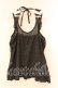 画像2: axes femme / フリルホルターキャミソール M クロ O-26-01-05-081-AX-TO-OW-OS (2)