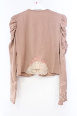 画像2: axes femme / ナポレオン風カーデ M ピンク O-26-01-05-085-AX-TO-OW-ZT0107X