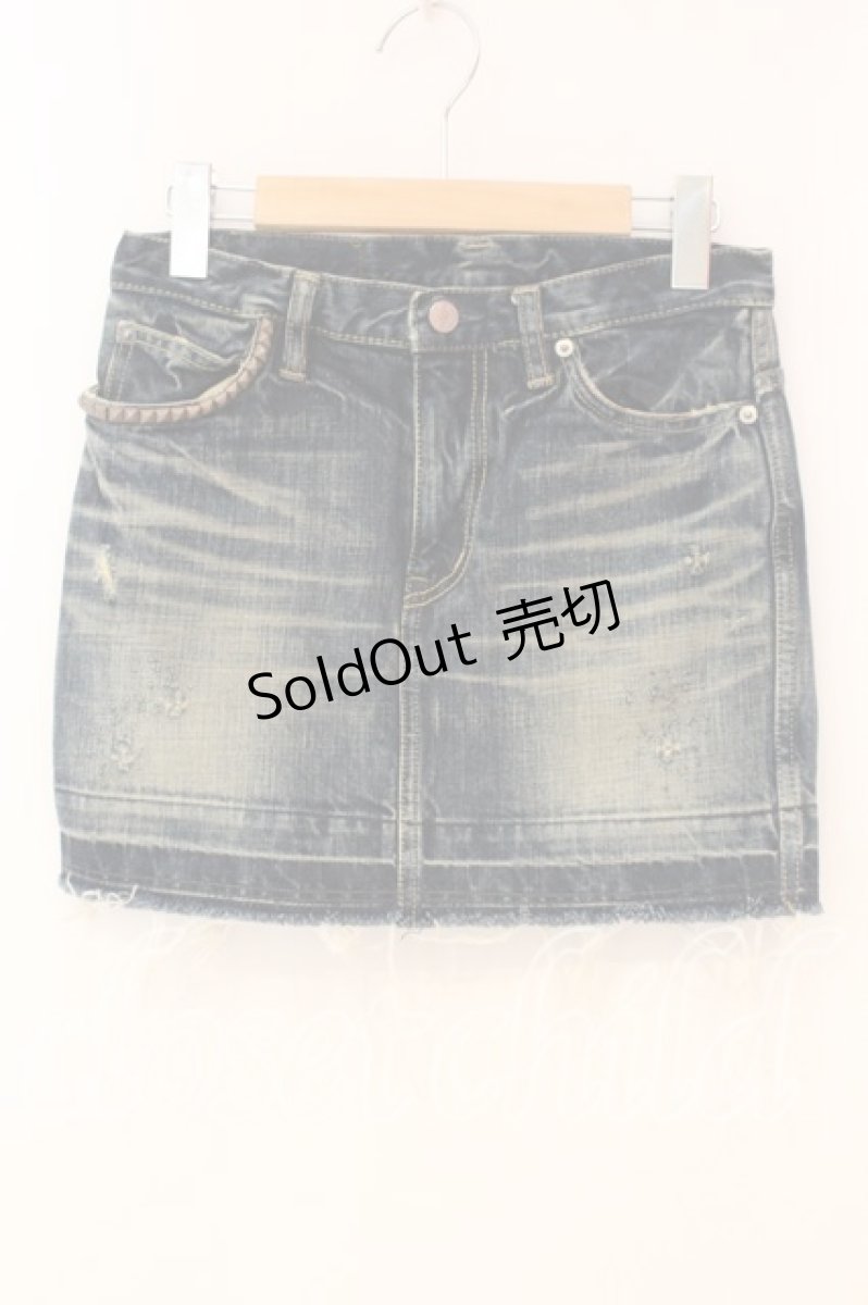 画像1: HYSTERIC JEANS / デニムミニスカート XS ブラック O-26-01-05-089-0-PA-YM-ZT576 (1)