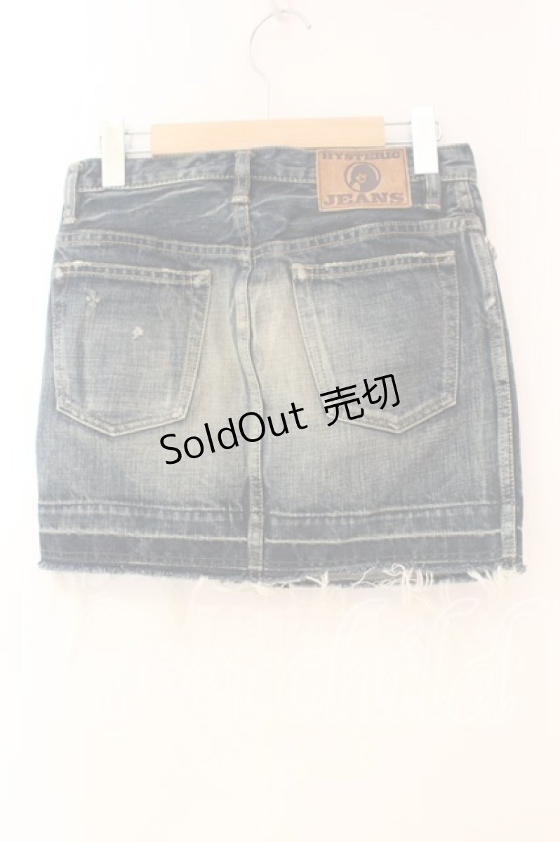 画像3: HYSTERIC JEANS / デニムミニスカート XS ブラック O-26-01-05-089-0-PA-YM-ZT576 (3)