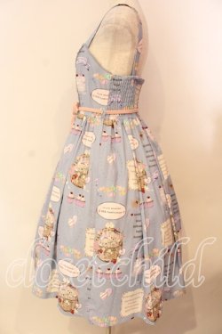 画像3: axes femme kawaii / 10thアニバーサリージャンパースカート  サックス O-26-01-05-009-AX-OP-IG-OS