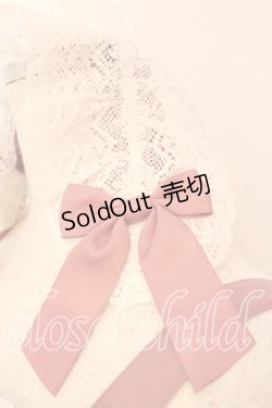 画像3: Chalmiere / クラシックドールジャンパースカートセット M ピンク O-26-01-05-010-0-OP-OW-OS