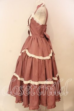 画像4: Chalmiere / クラシックドールジャンパースカートセット M ピンク O-26-01-05-010-0-OP-OW-OS