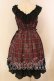 画像4: NIBBLE POISON / ナイトメアチェックワンピース M ワイン O-26-01-05-011-0-OP-OW-OS (4)