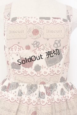 画像2: axes femme Kawaii / お菓子柄ジャンパースカート  ピンク O-26-01-05-002-AX-OP-IG-OS