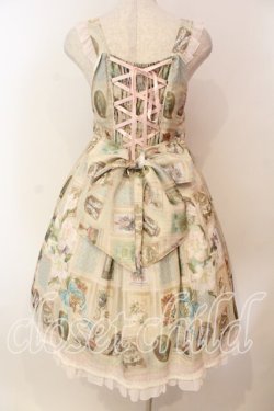 画像5: BABY,THE STARS SHINE BRIGHT / St.Mary Holy Card 柄 Lily ジャンパースカート  ピンク O-26-01-05-013-BA-OP-OW-OS