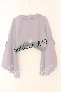 画像3: NIBBLE POISON / ボレロデザインショートジャケット M パープル O-26-01-05-017-0-JA-OW-ZT535