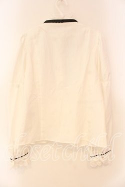 画像3: Eri Aino's Collection / シャーロットの水曜日ブラウス M シロ O-26-01-05-019-0-BL-OW-ZT0107X