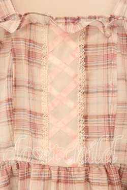 画像2: Alice Mashiro / TT*MAティアードジャンパースカート L ピンク O-26-01-05-025-0-OP-OW-OS