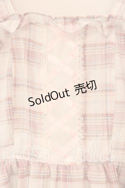 画像2: Alice Mashiro / TT*MAティアードジャンパースカート L ピンク O-26-01-05-025-0-OP-OW-ZT551