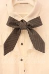 画像2: axes femme POETIQUE / ２ＷＡＹストライプタイ付ブラウス M シロ O-26-01-05-026-AX-BL-OW-ZH (2)
