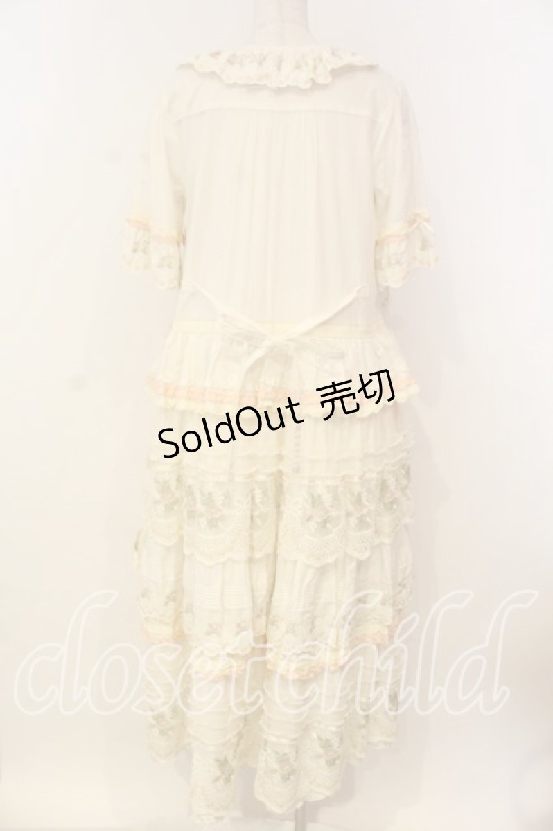 画像6: PINK HOUSE / ロココレース使いワンピース  キナリ O-26-01-08-026-LO-OP-OW-OS (6)