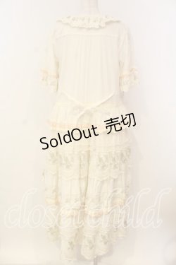 画像6: PINK HOUSE / ロココレース使いワンピース  キナリ O-26-01-08-026-LO-OP-OW-OS
