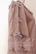 画像5: PINK HOUSE / ドットチュール×ローズチュールレース使いワンピース  ラベンダー O-26-01-08-030-LO-OP-OW-OS (5)