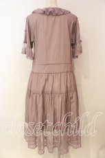 画像6: PINK HOUSE / ドットチュール×ローズチュールレース使いワンピース  ラベンダー O-26-01-08-030-LO-OP-OW-OS (6)
