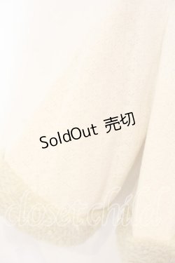 画像3: PINK HOUSE / 裾ボア使いポンチョ風コート  キナリ O-26-01-08-033-LO-CO-OW-OS