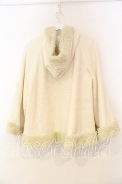 画像4: PINK HOUSE / 裾ボア使いポンチョ風コート  キナリ O-26-01-08-033-LO-CO-OW-OS