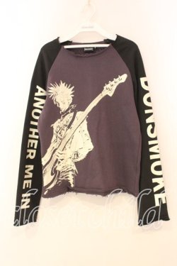 画像1: DONSMOKE / × NANA ラグランカットソー S パープル O-26-01-08-041-0-TO-IG-OS