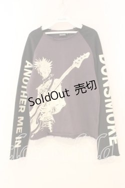 画像1: DONSMOKE / × NANA ラグランカットソー S パープル O-26-01-08-041-0-TO-IG-OS