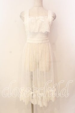 画像1: ALICE and the PIRATES / レースタブリエ  シロ O-26-01-08-004-PA-OP-YM-OS