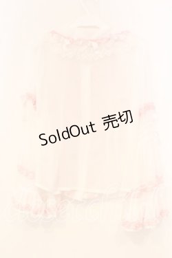 画像5: BABY,THE STARS SHINE BRIGHT / Milky sugar pearlブラウス  シロ×ピンク O-26-01-08-046-BA-BL-OW-OS